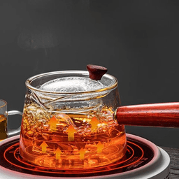 Glass Side-Handle Teapot