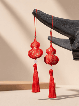 Festival Incense Pouch & Charm · 出入平安-流苏款