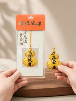 Festival Incense Pouch & Charm · 发财被爱-带包装
