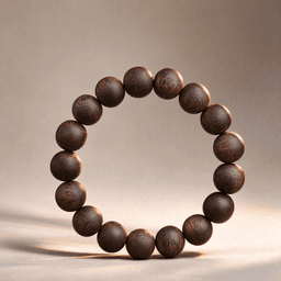 Hainan Yingge Green Qi Nan Agarwood Bracelet 10–16mm, High Oil 90% Sinkable, Natural Old Wood