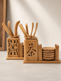 Bamboo Tea Tools Six Gentlemen Set