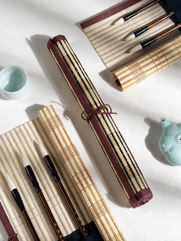 Bamboo Brush Roll