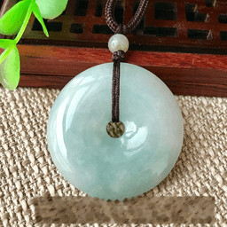 Jadeite Pendant Collection on Braided Cord