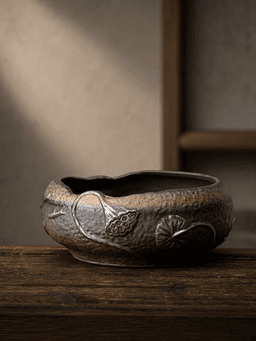 Rustic Ceramic Tea Basin