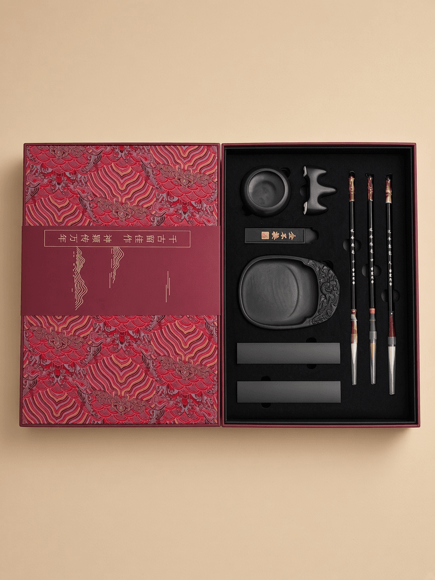 Four Treasures Starter Box · 锦缎套装【配礼品袋】