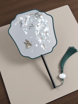 Double-sided embroidery · 凤冠玉腾花