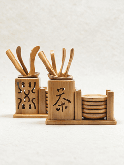 Bamboo Tea Tools Six Gentlemen Set