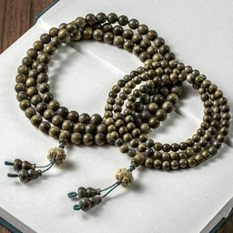 Green Sandalwood Bead Bracelet