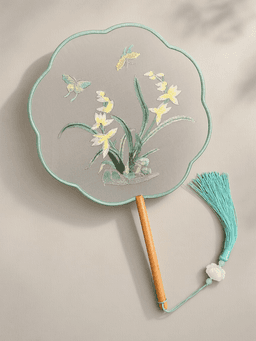 Double-sided embroidery · 新款八瓣君子兰