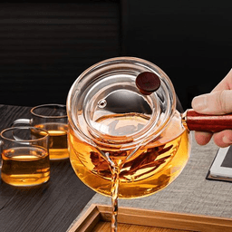 Glass Side-Handle Teapot