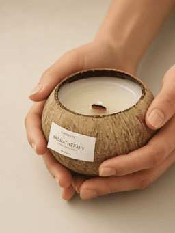 Coconut Shell Scented Candle