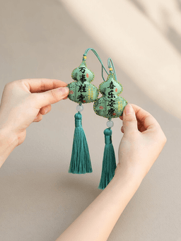 Festival Incense Pouch & Charm · 喜乐安康-流苏带包装