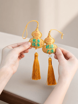 Festival Incense Pouch & Charm · 财源广进-流苏款