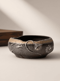 Rustic Ceramic Tea Basin