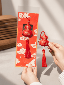 Festival Incense Pouch & Charm · 出入平安-流苏带包装