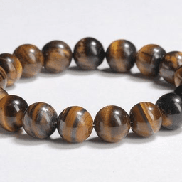 Natural Tiger Eye Bead Bracelet