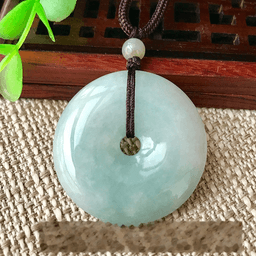 Jadeite Pendant Collection on Braided Cord