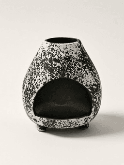 Ceramic Oil Diffuser Lamp — Kiln-Transformed Glaze, Tea-Light Powered
