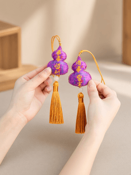 Festival Incense Pouch & Charm · 事事顺利-流苏款