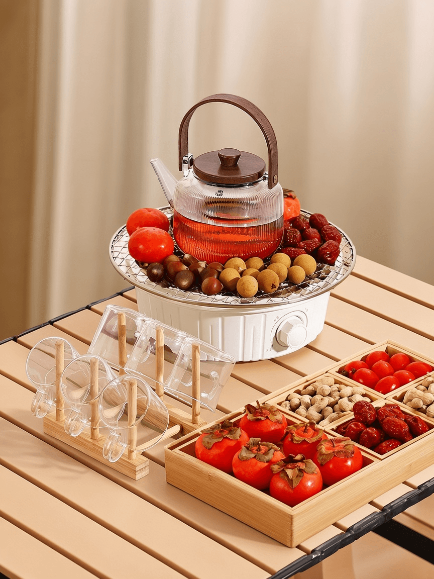 Stove-only 3-piece: hob, grill, pebbles