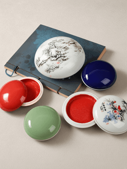 Seal Paste & Calligraphy Seal Set