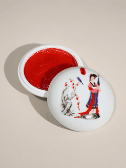 仕女图【直径7cm】seal paste