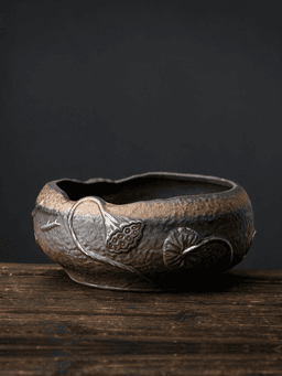 Rustic Ceramic Tea Basin