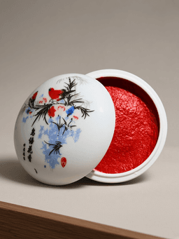 鸟语花香 【直径6CM】seal paste