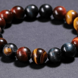 Natural Tiger Eye Bead Bracelet