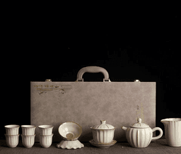11-pc Yellow Ru kiln set