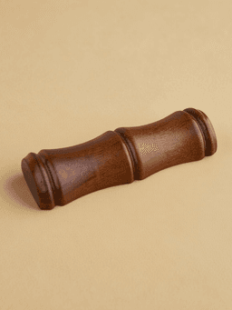 Mountain-Form Wood Brush Rest · 红酸枝竹节笔山