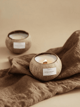 Coconut Shell Scented Candle