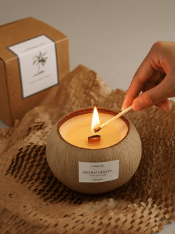 Coconut Shell Scented Candle