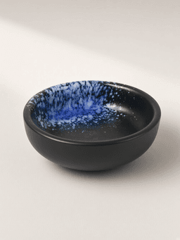 Ceramic Ink Dish · 星空蓝墨碟